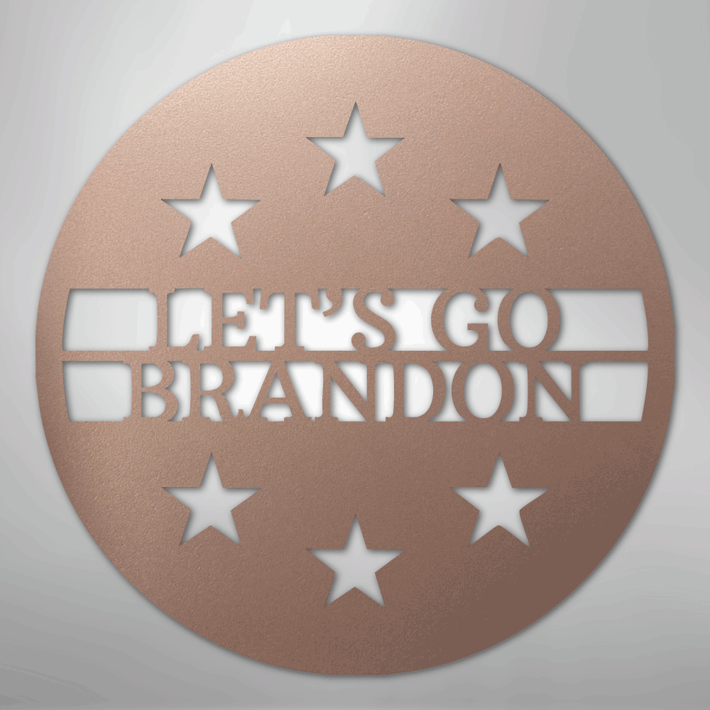 6 Star Monogram - Steel Sign - Kim’s Signature Beauty & Accessories