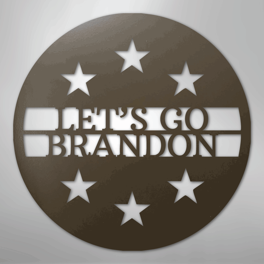 6 Star Monogram - Steel Sign - Kim’s Signature Beauty & Accessories