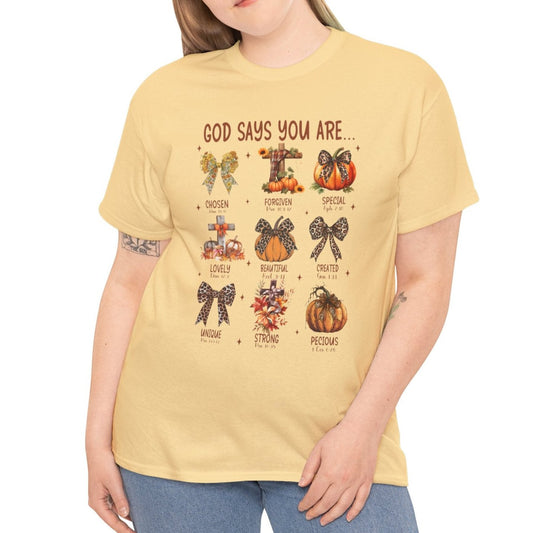 You Are... Fall Inspirational Tee - Kim’s Signature Beauty & Accessories    (Store description)