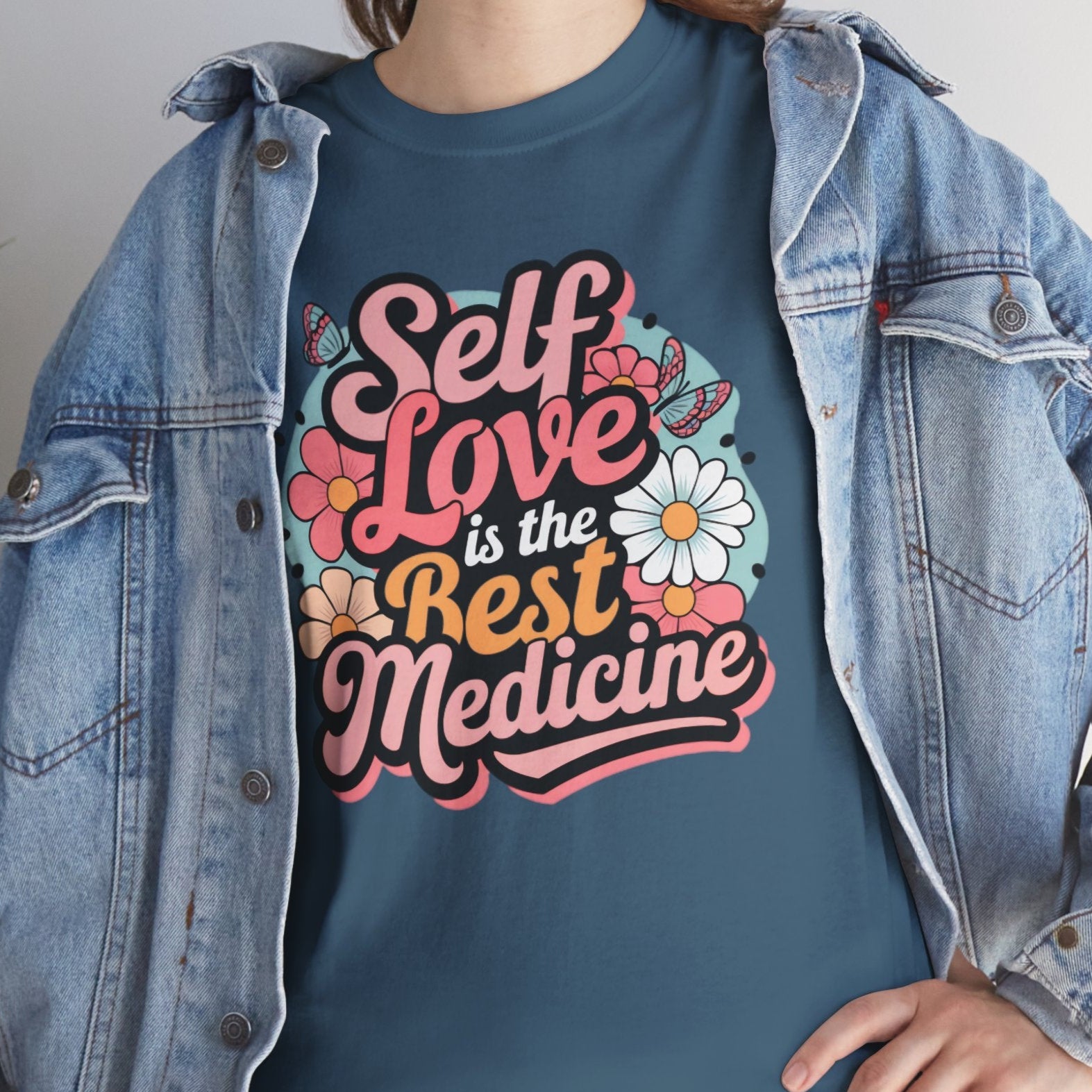 Self-Love is the Best Medicine Tee - Kim’s Signature Beauty & Accessories    (Store description)