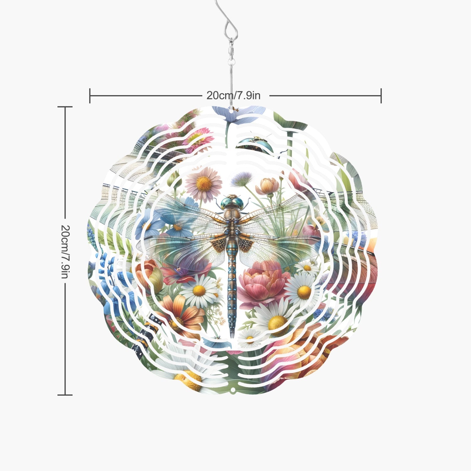 Dragonfly Time Wind Spinner - Kim’s Signature Beauty & Accessories    (Store description)
