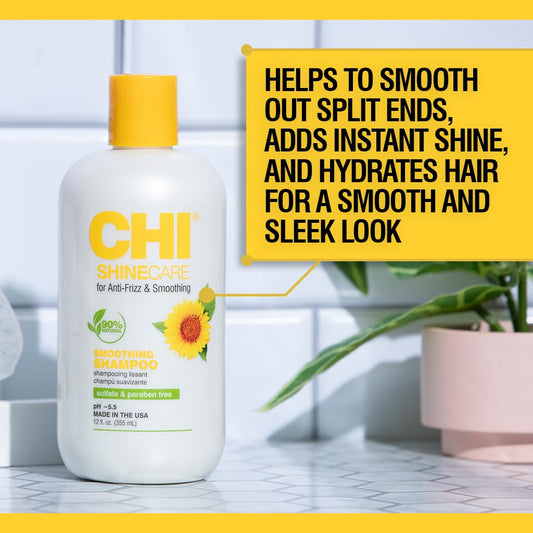 CHI ShineCare Smoothing Shampoo 12 Oz - Kim’s Signature Beauty & Accessories    (Store description)