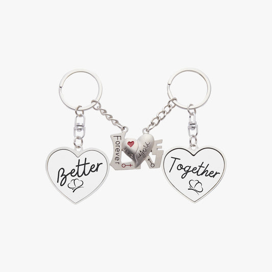 Better Together  Couple Magnetic Keychain - Kim’s Signature Beauty & Accessories    
