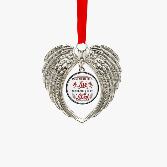 In Memory of | Wings Ornaments - Heart Shape - Kim’s Signature Beauty & Accessories    