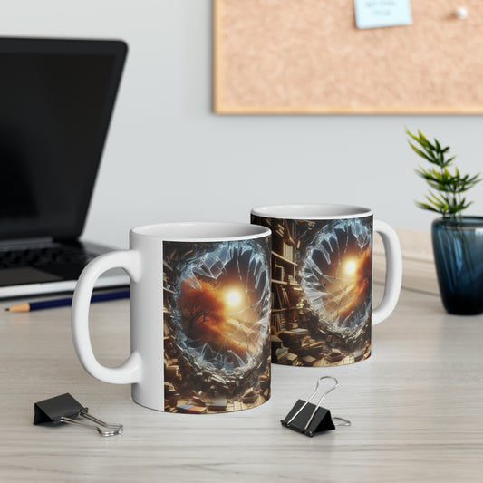 Bookworm’s Paradise – 3D Bookshelf Mug - Kim’s Signature Beauty & Accessories    (Store description)