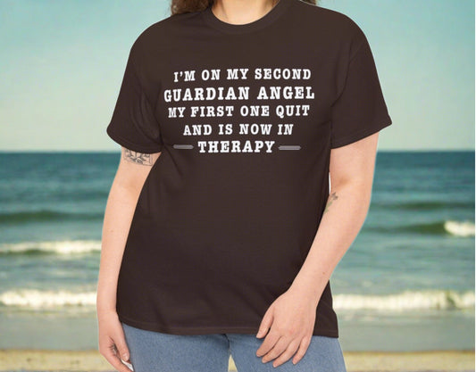 Guardian Angel Therapy | Cotton Tee - Kim’s Signature Beauty & Accessories    