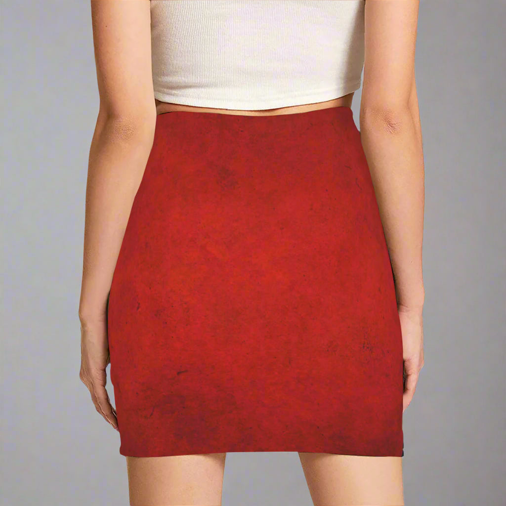 Red & Black Skirt - Kim’s Signature Beauty & Accessories    