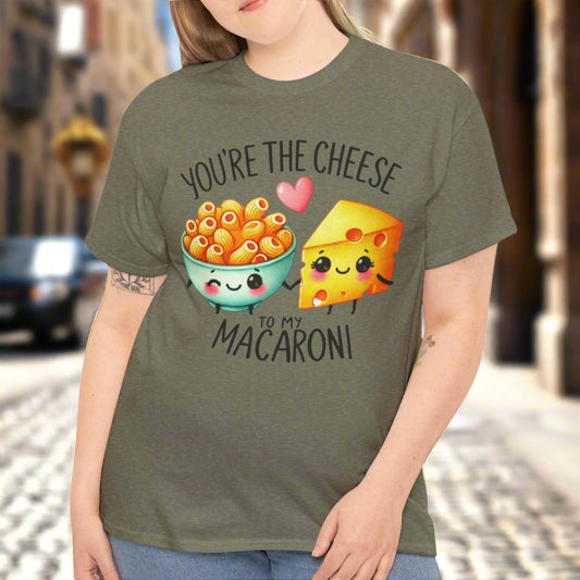 You're the Cheese to My Macaroni Tee - Kim’s Signature Beauty & Accessories    (Store description)