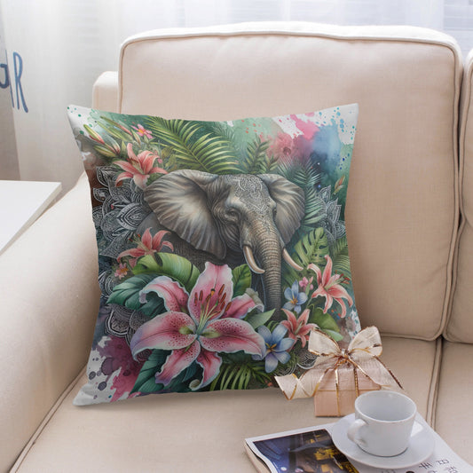 Enchanted Elephant Pillow Cover - Kim’s Signature Beauty & Accessories    