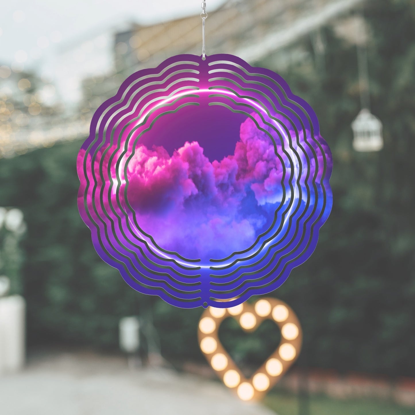 Purple Skies Wind Spinner - Kim’s Signature Beauty & Accessories    (Store description)