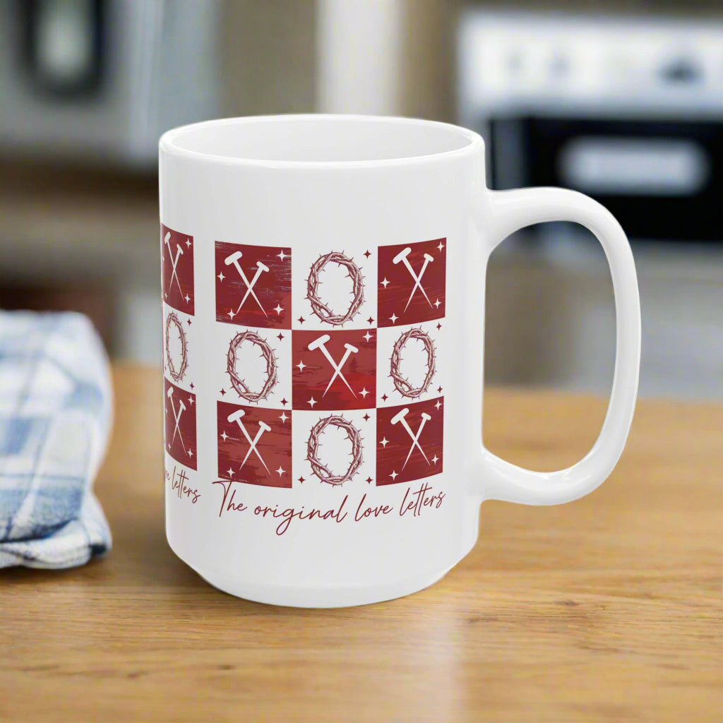 Original Love Letters Ceramic Mug, (11oz, 15oz) - Kim’s Signature Beauty & Accessories    (Store description)