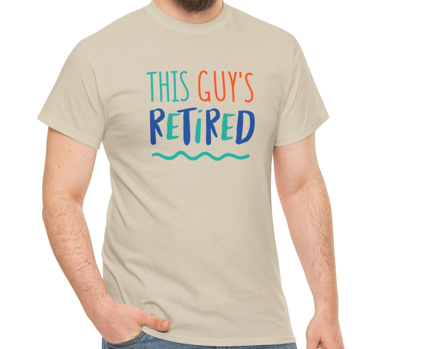This Guy Is Retired Tee - Kim’s Signature Beauty & Accessories    (Store description)