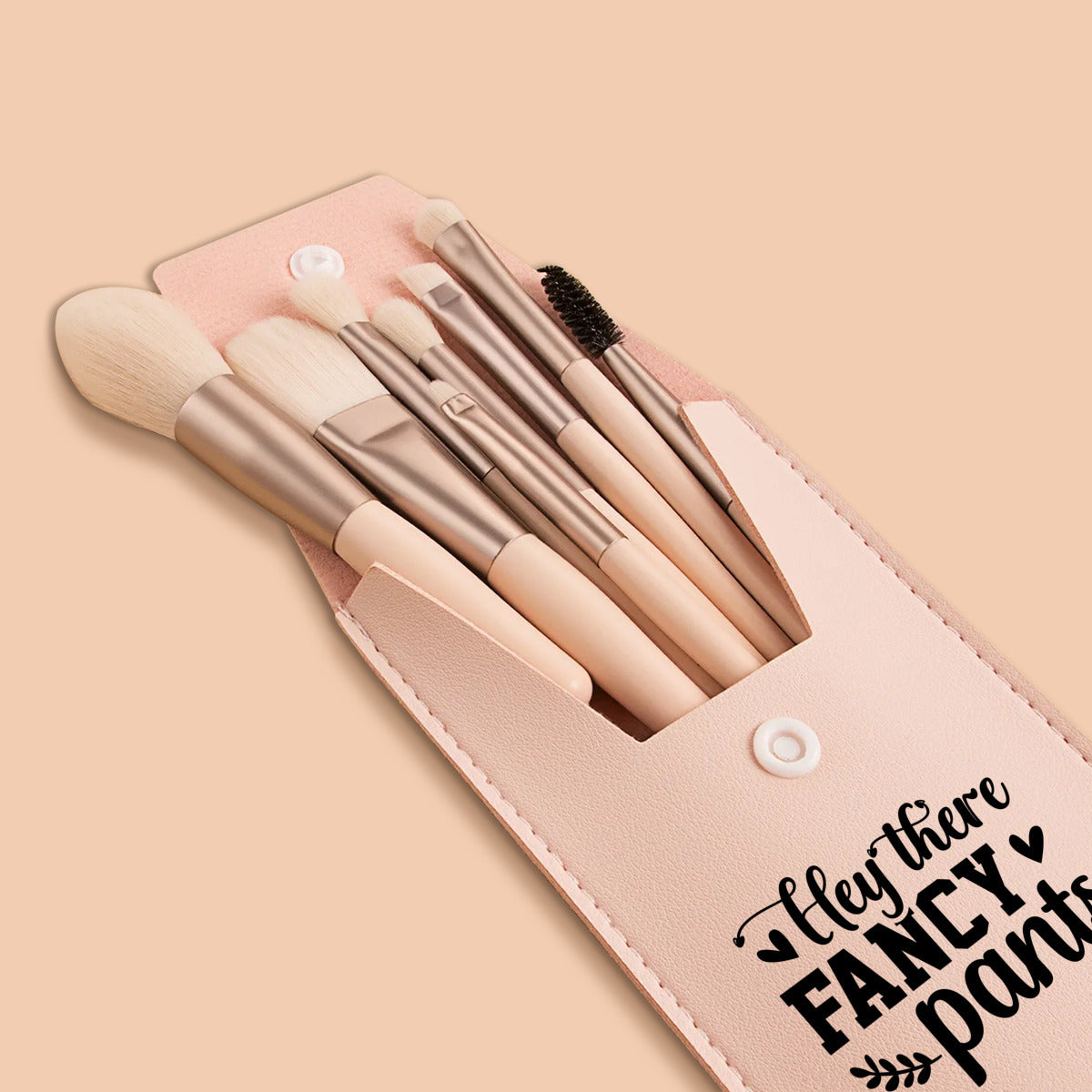 Hey There Fancy Pants 8-Piece Makeup Brush Set - Kim’s Signature Beauty & Accessories    