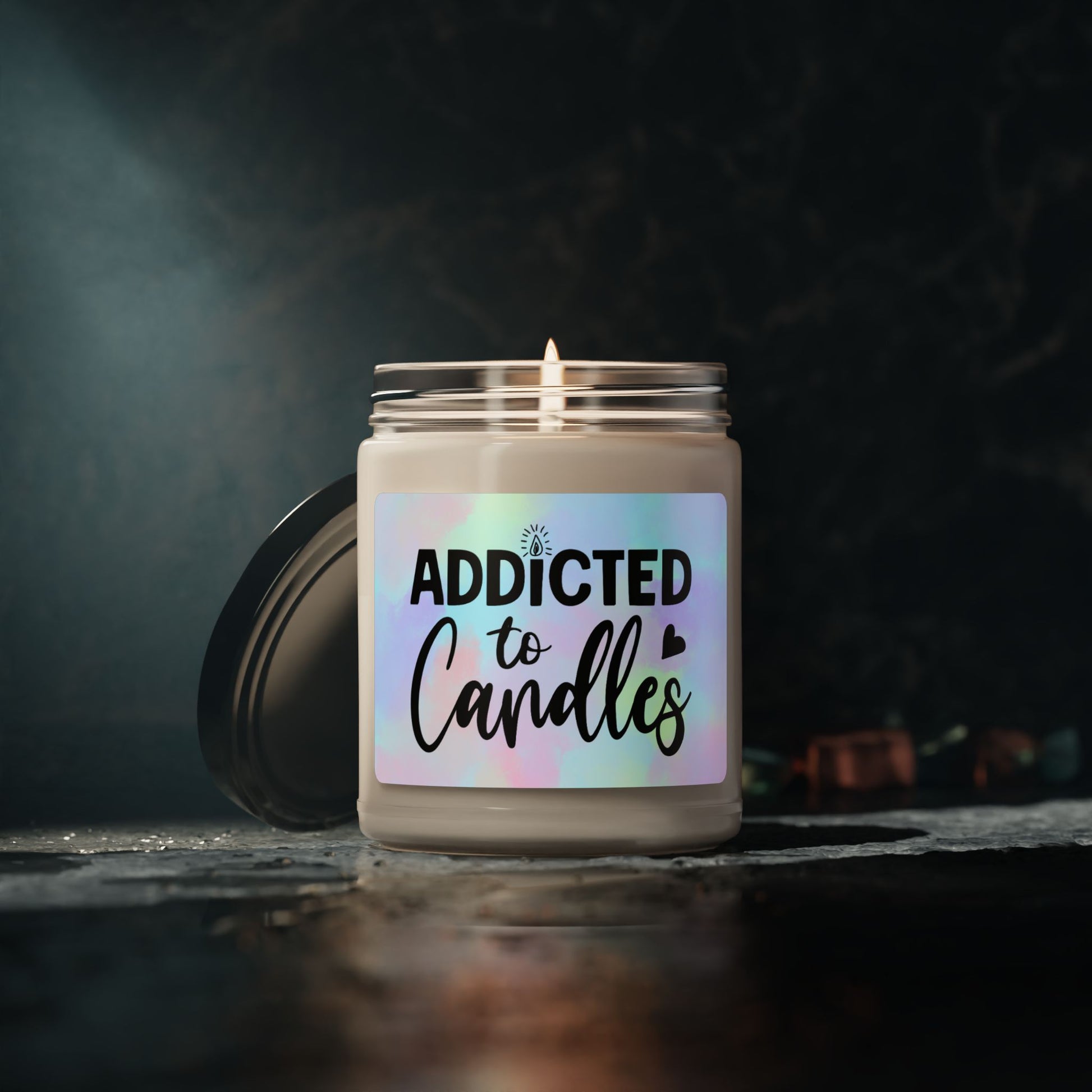Addicted to Candles Scented Soy Candle, 9oz - Kim’s Signature Beauty & Accessories    (Store description)
