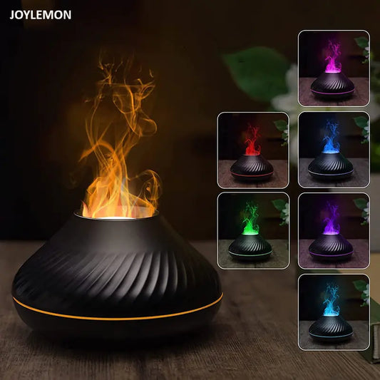 7 Color Flame Humidifier - Kim’s Signature Beauty & Accessories    