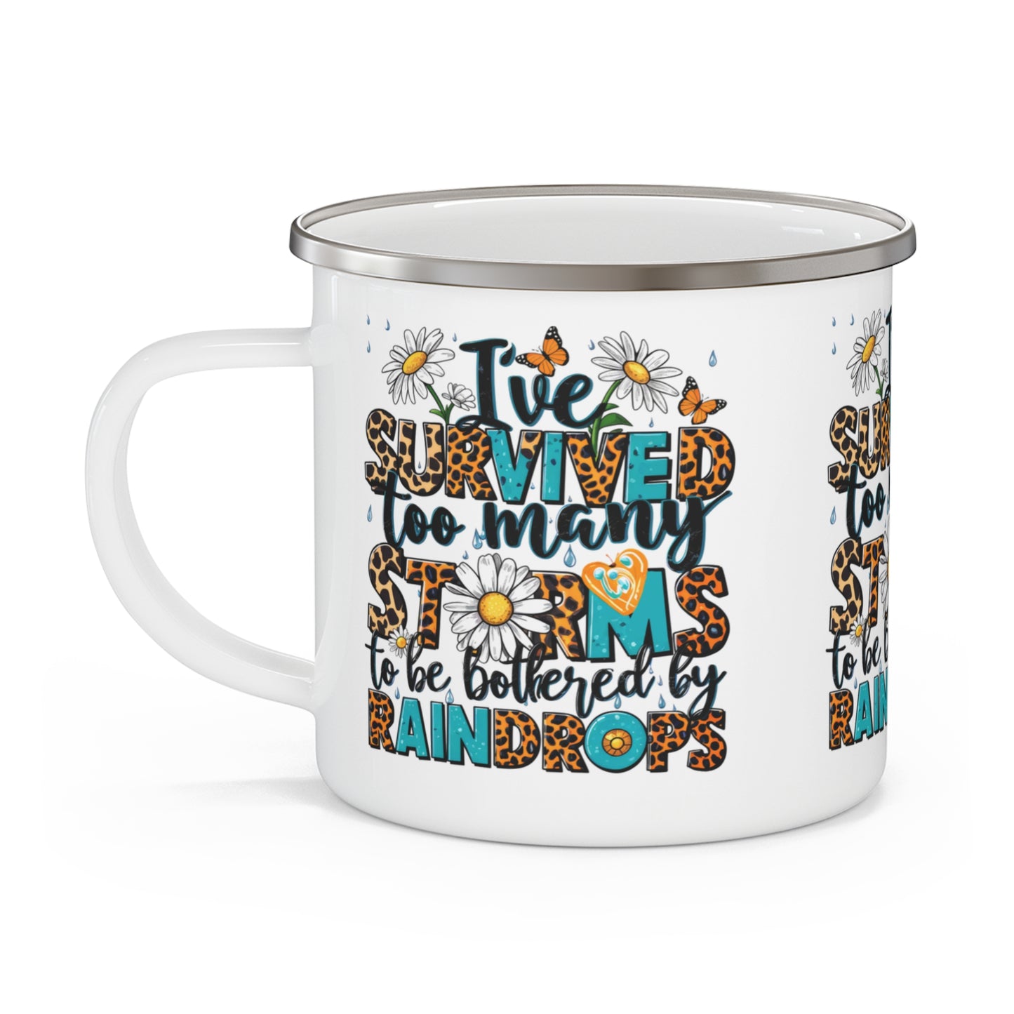 Survived too many Storms Camping Mug - Kim’s Signature Beauty & Accessories    (Store description)