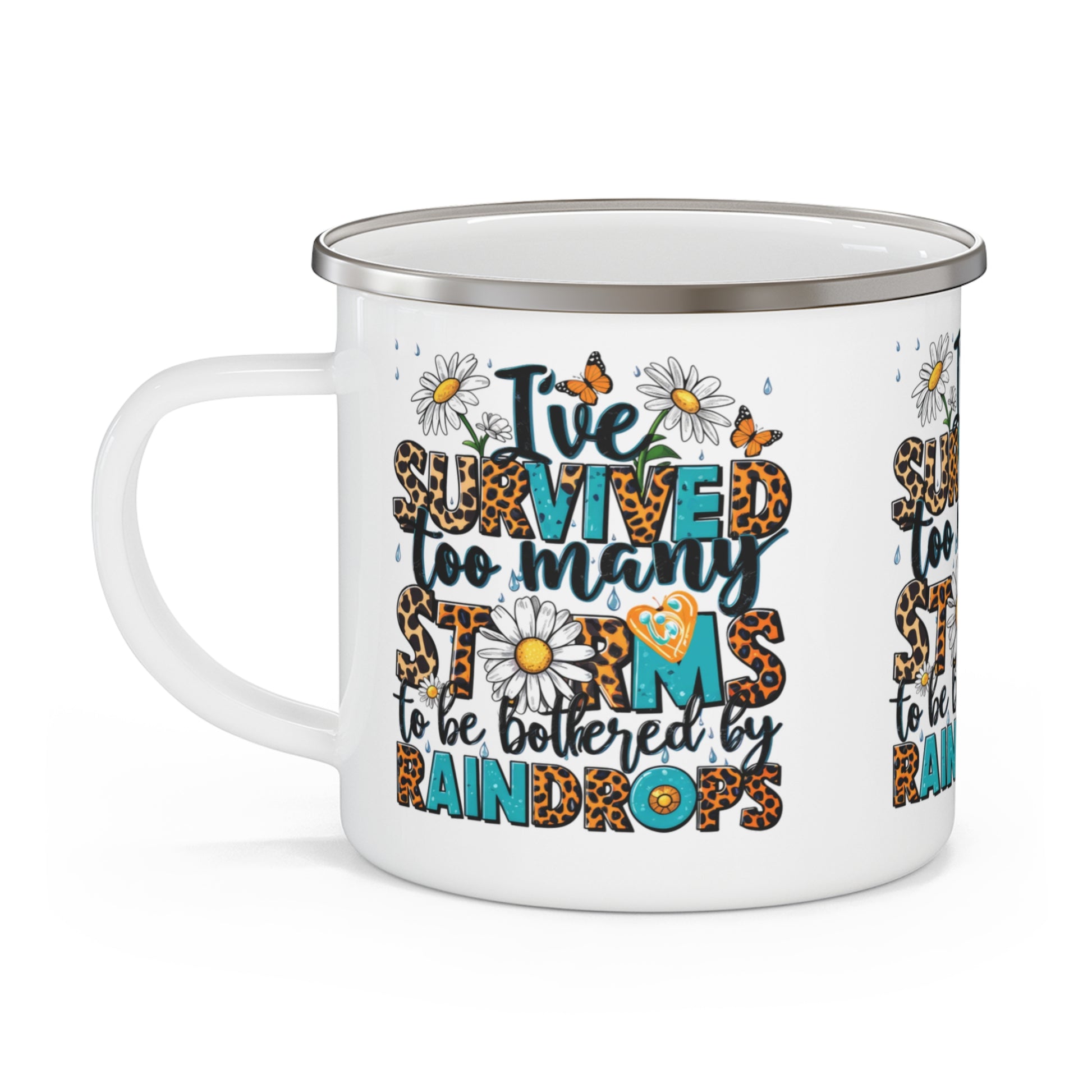 Survived too many Storms Camping Mug - Kim’s Signature Beauty & Accessories    (Store description)