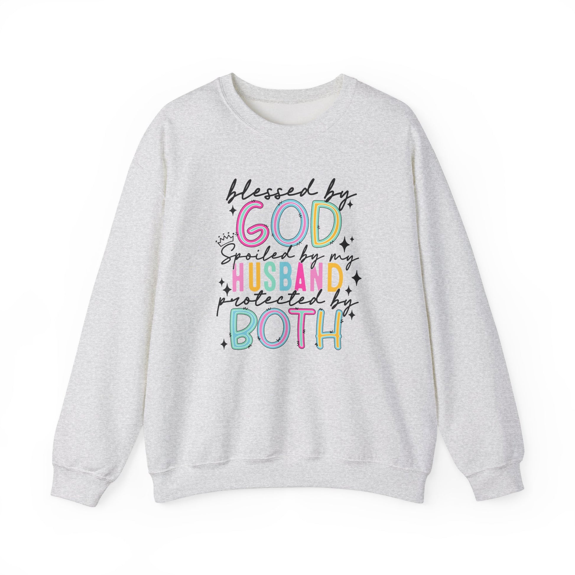 Faith, Love, and Protection Sweatshirt - Kim’s Signature Beauty & Accessories    (Store description)