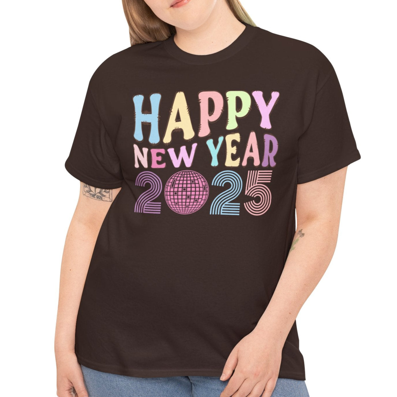 Happy New Year 2025 Retro Tee - Kim’s Signature Beauty & Accessories    (Store description)