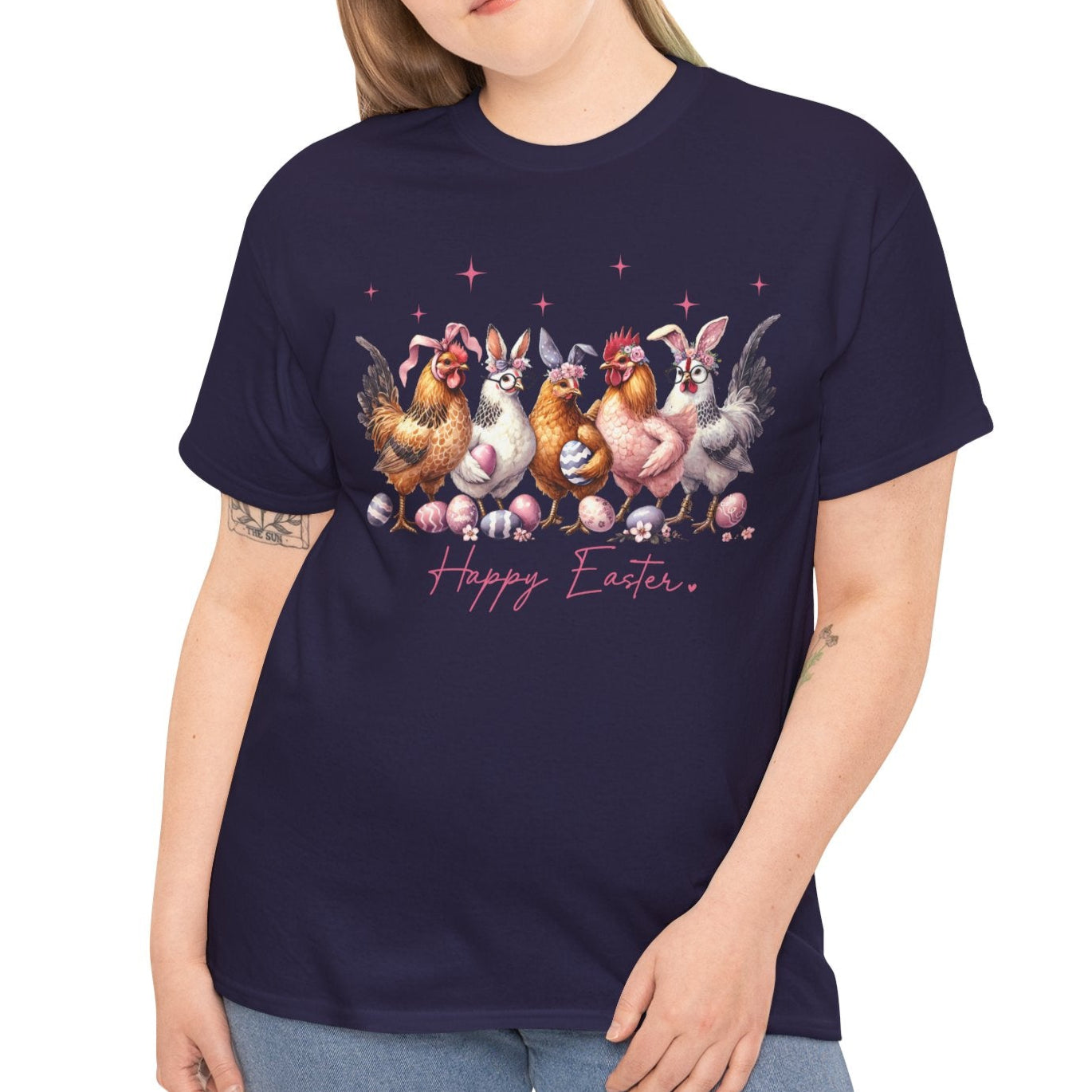 Clucking Good Easter - Cute Chickens with Bunny Ears Tee 🐔🐰 - Kim’s Signature Beauty & Accessories    (Store description)