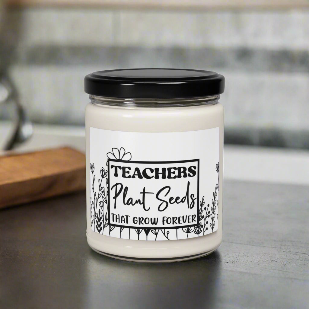 Teachers Plant Seeds Candle - Kim’s Signature Beauty & Accessories    (Store description)