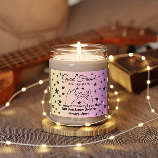 Good Friends Scented Soy Candle, 9oz - Kim’s Signature Beauty & Accessories    