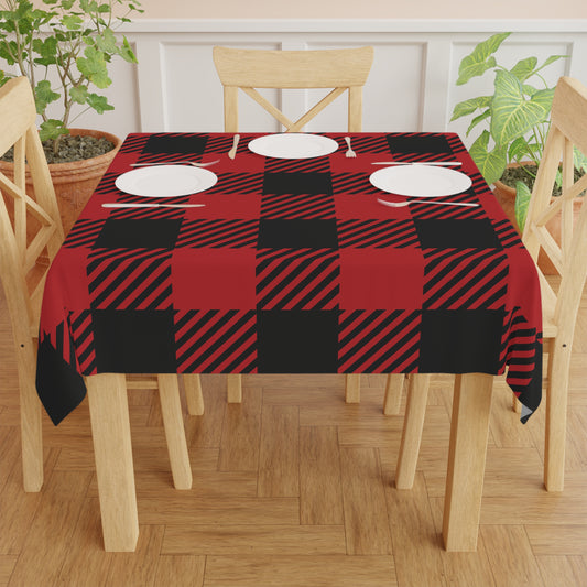 Red & Black Plaid Tablecloths - Kim’s Signature Beauty & Accessories    (Store description)