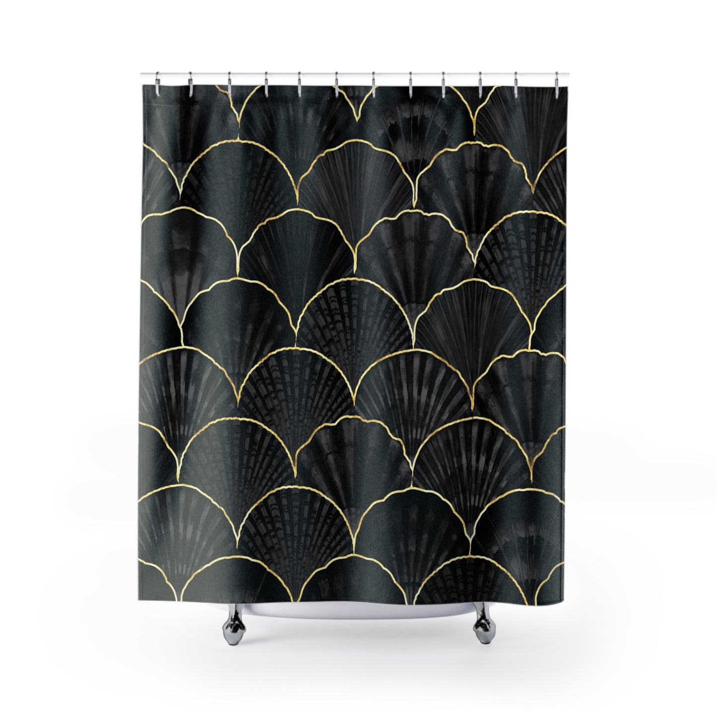 Shell Collector's Delight Shower Curtain - Kim’s Signature Beauty & Accessories    (Store description)