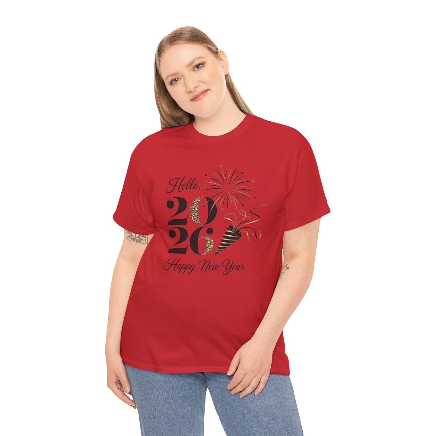 New Year Celebration Tee - 2026 Happy New Year T-Shirt - Kim’s Signature Beauty & Accessories    