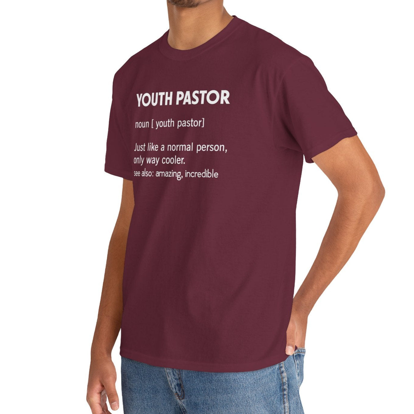 Youth Pastor Noun Tee - Kim’s Signature Beauty & Accessories    (Store description)