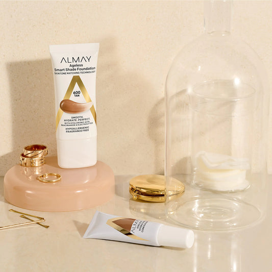 Almay Anti-Aging Foundation, Smart Shade Face Makeup - Kim’s Signature Beauty & Accessories    (Store description)