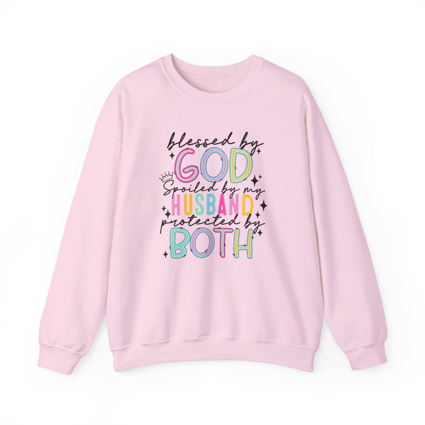 Faith, Love, and Protection Sweatshirt - Kim’s Signature Beauty & Accessories    (Store description)