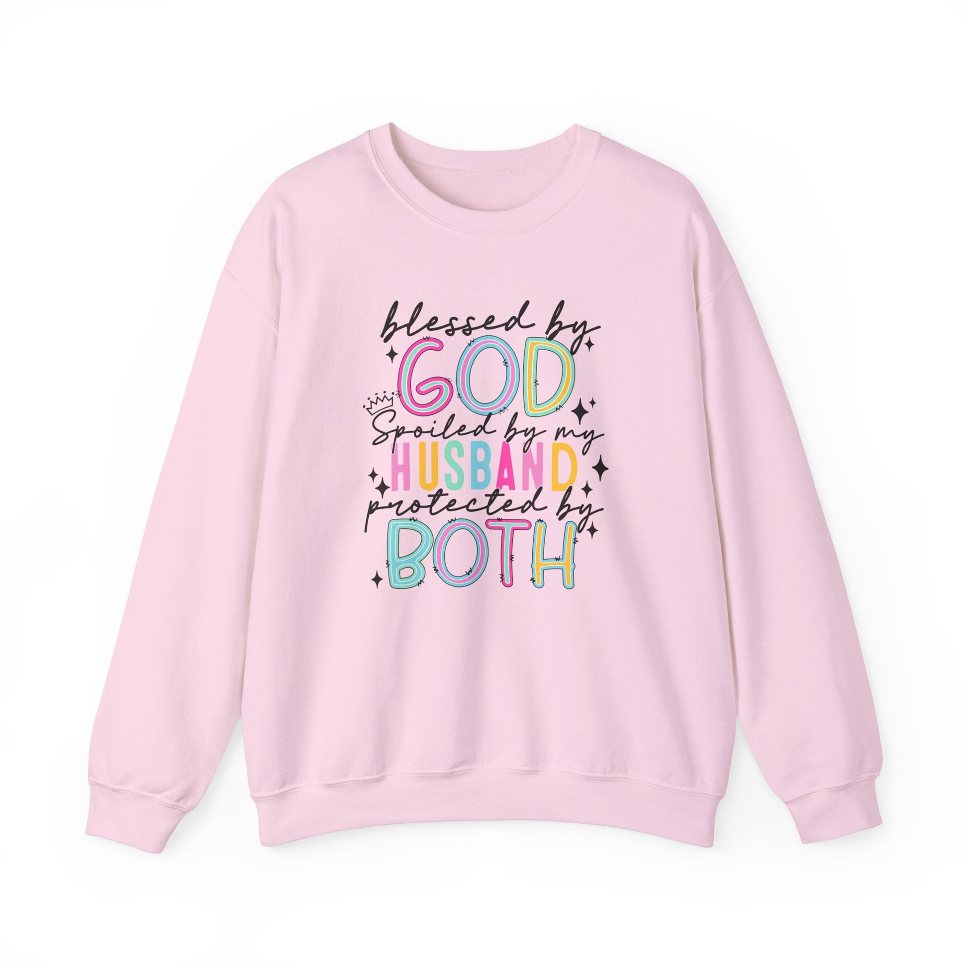 Faith, Love, and Protection Sweatshirt - Kim’s Signature Beauty & Accessories    (Store description)