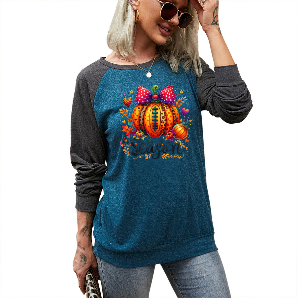 Tis The Season Long Sleeve Tee - Kim’s Signature Beauty & Accessories    (Store description)