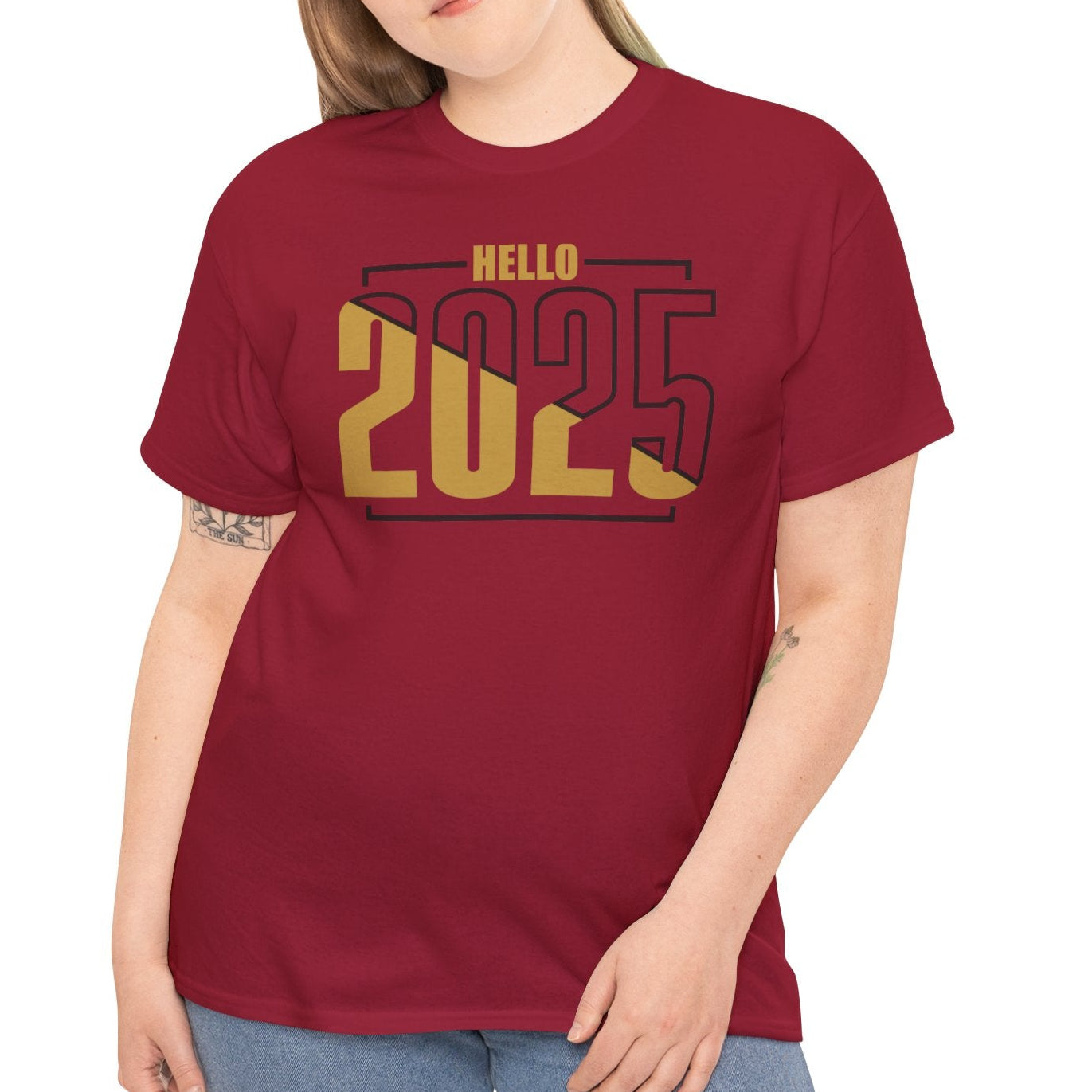Hello 2025 New Year Tee - Kim’s Signature Beauty & Accessories    (Store description)