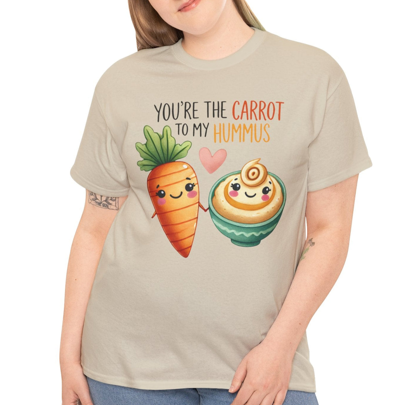 You're the Carrot to My Hummus Tee - Kim’s Signature Beauty & Accessories    (Store description)