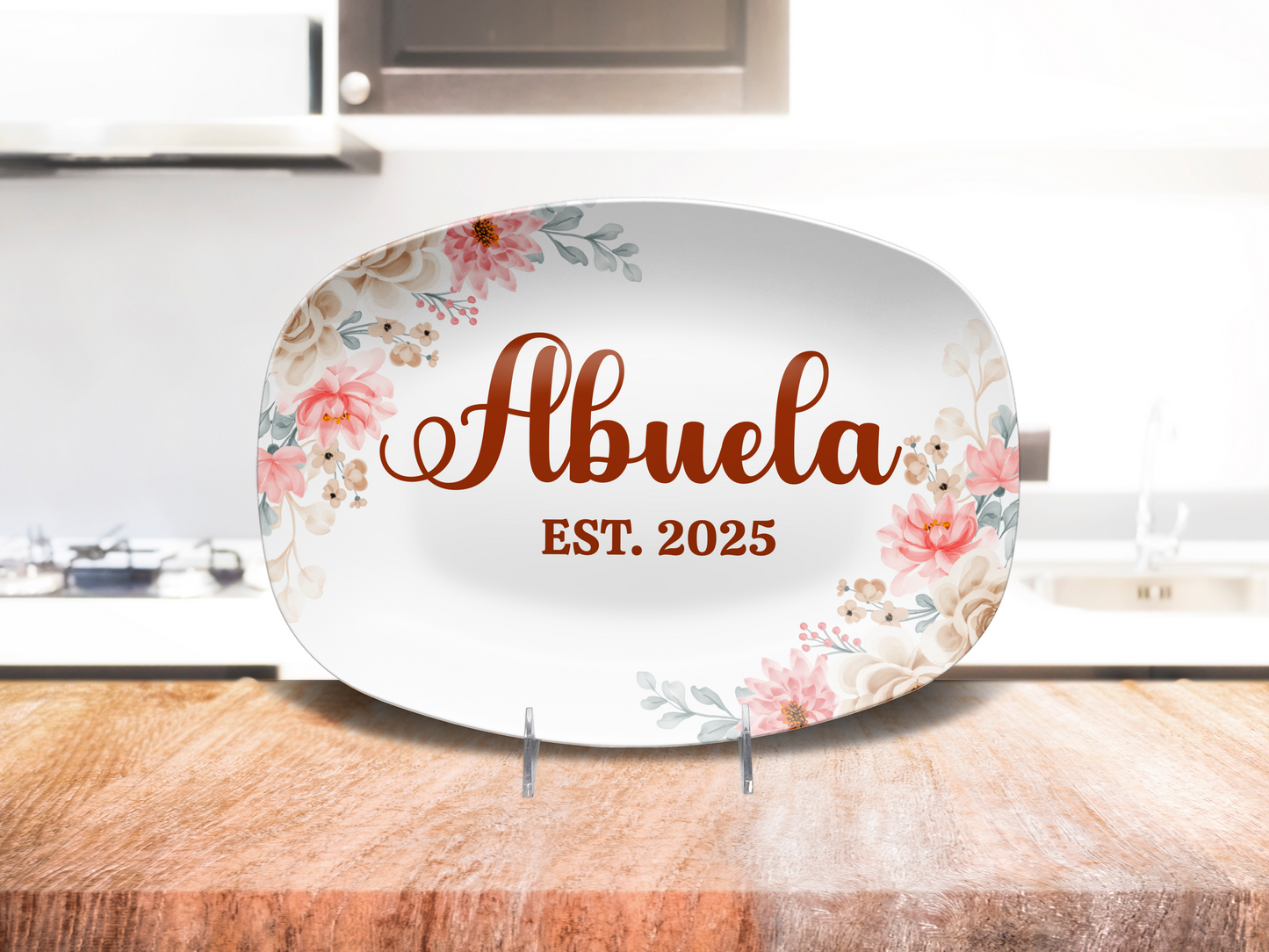 Mom & Grandmother's Platter (Choose Name) - Kim’s Signature Beauty & Accessories    (Store description)