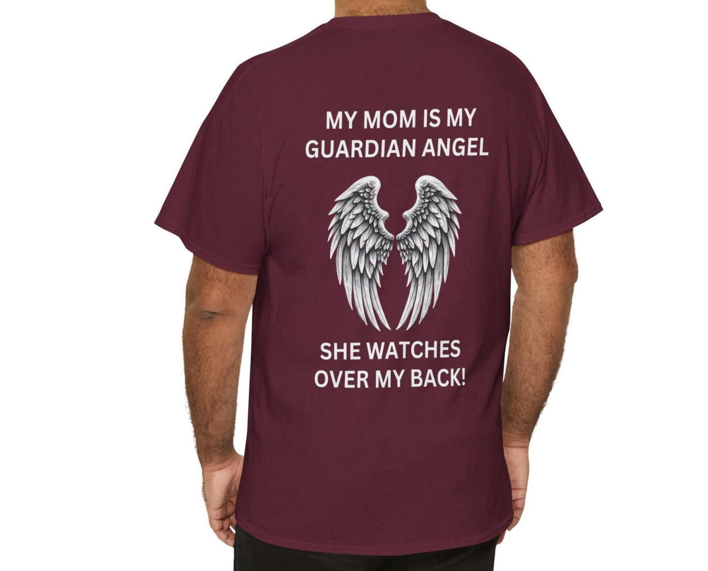 Mom, My Guardian Angel - Tee - Kim’s Signature Beauty & Accessories    