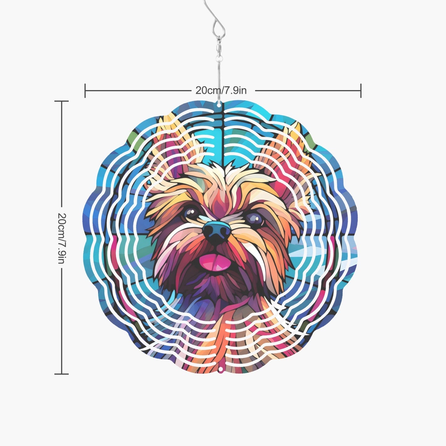 Yorkie Wind Spinner - Kim’s Signature Beauty & Accessories    (Store description)