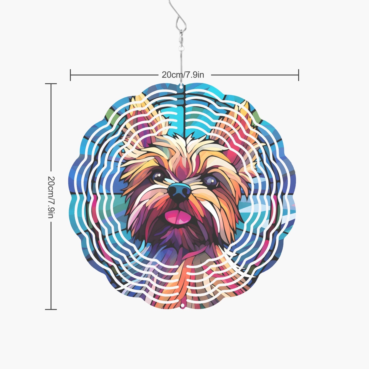 Yorkie Wind Spinner - Kim’s Signature Beauty & Accessories    (Store description)
