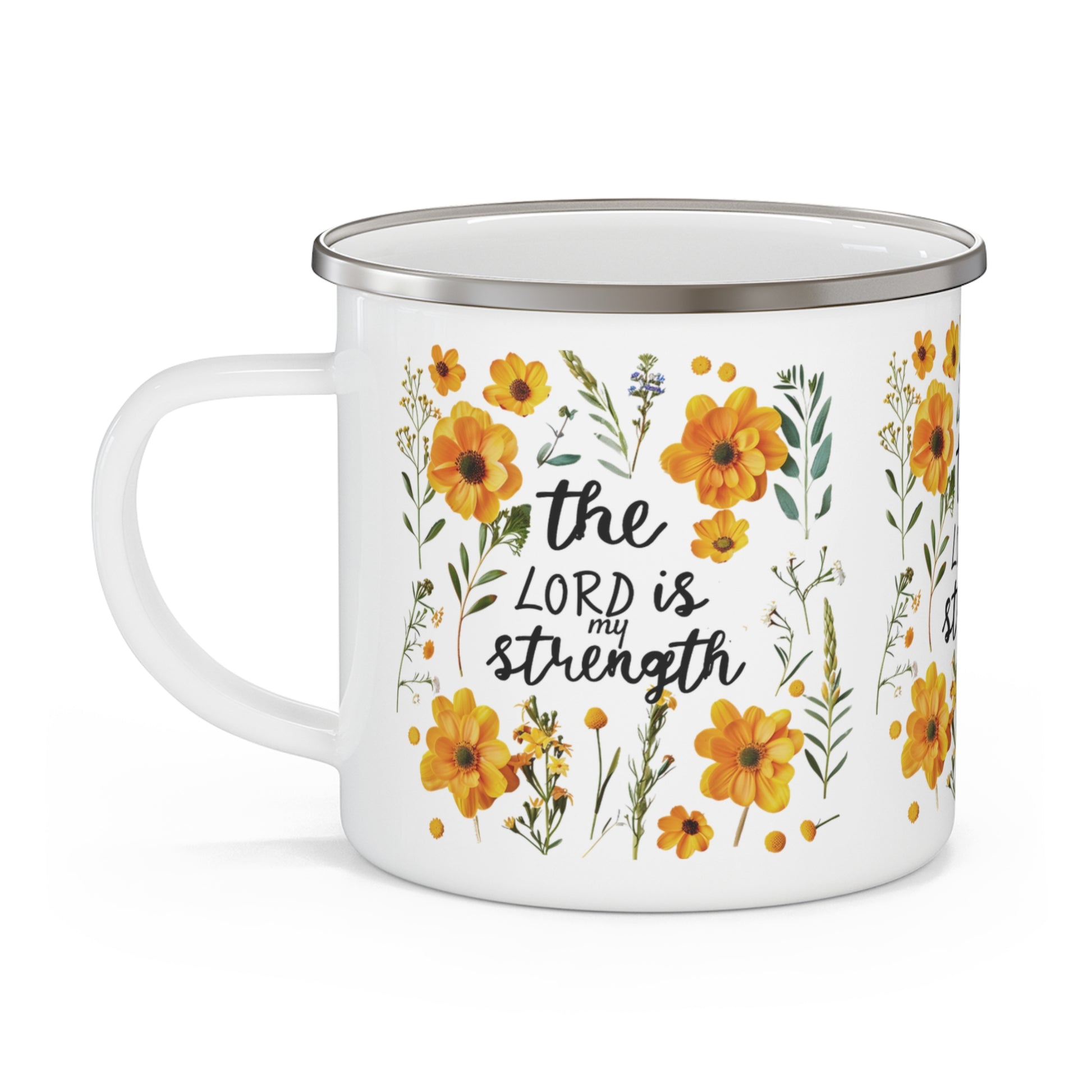 Lord, My Strength Camping Mug - Kim’s Signature Beauty & Accessories    (Store description)
