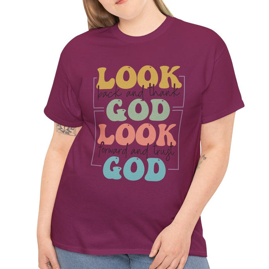 Look Back Thank God Tee - Kim’s Signature Beauty & Accessories    (Store description)