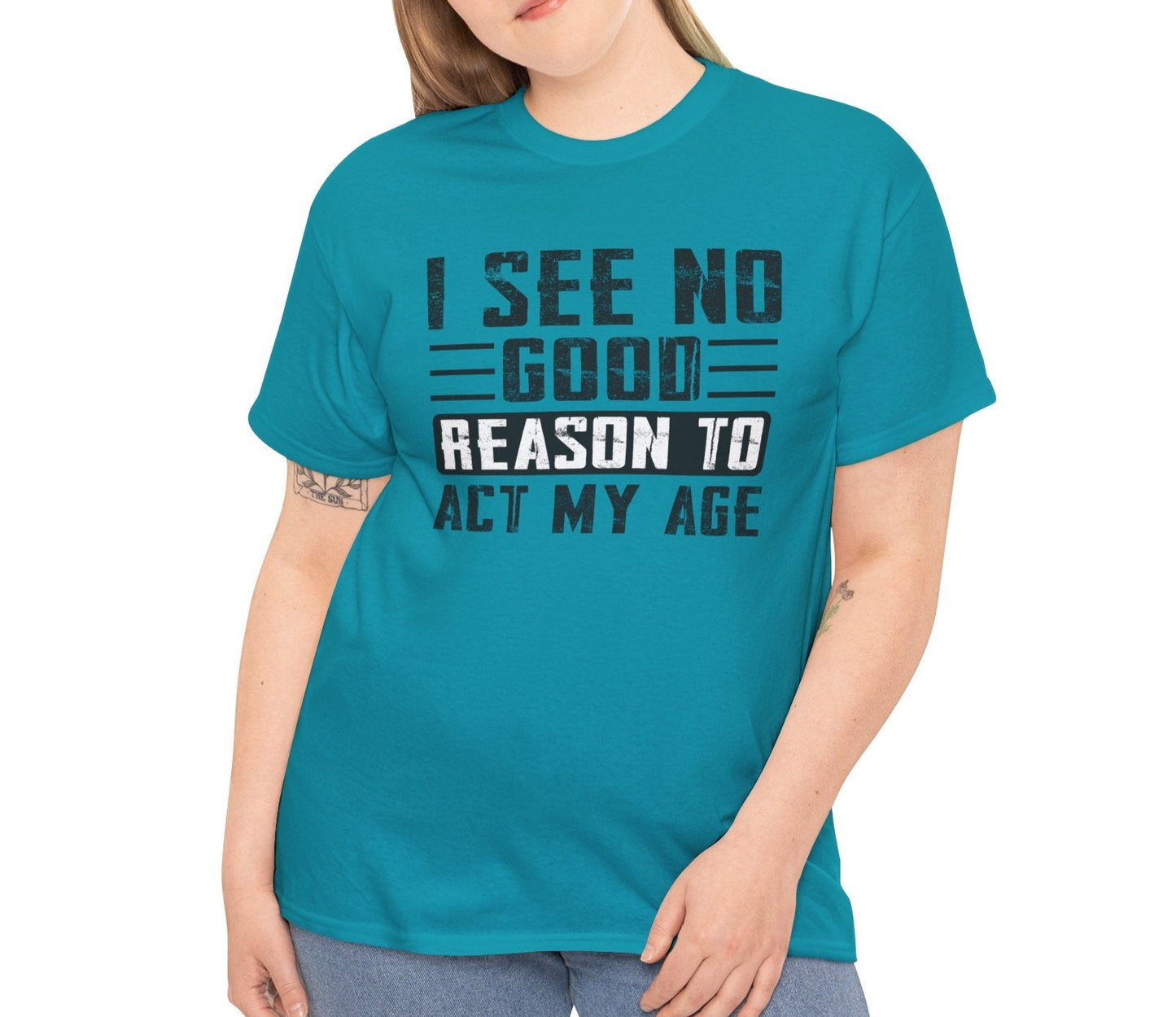 No Good Reason | Cotton Tee - Kim’s Signature Beauty & Accessories    (Store description)