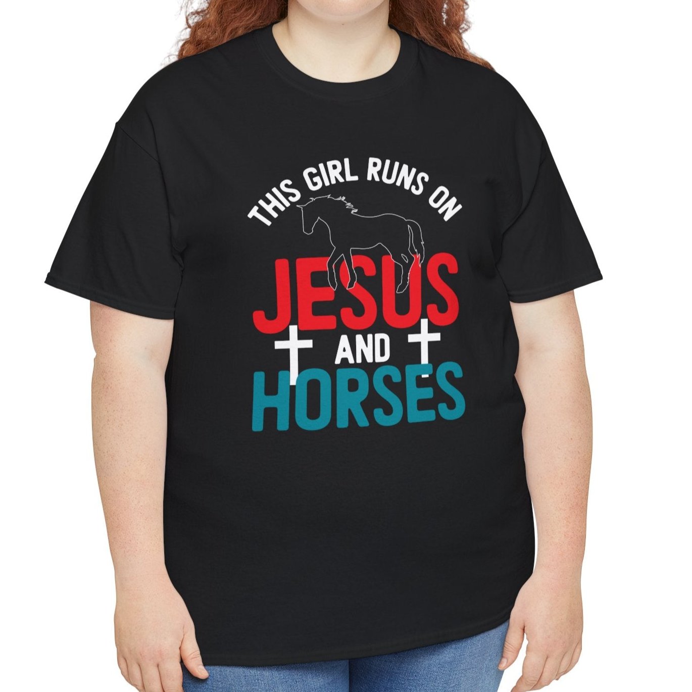 Jesus & Horses Tee - Kim’s Signature Beauty & Accessories    (Store description)