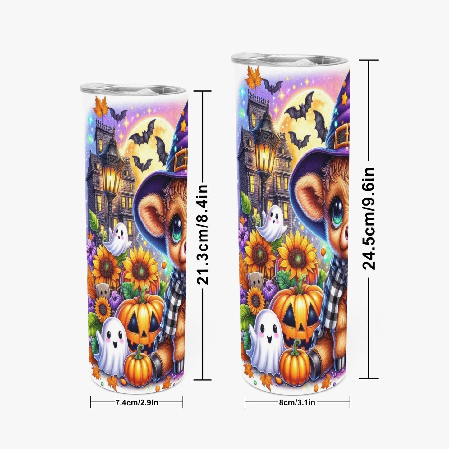 Purple Cow Fall Tumbler 20oz/30oz - Kim’s Signature Beauty & Accessories    