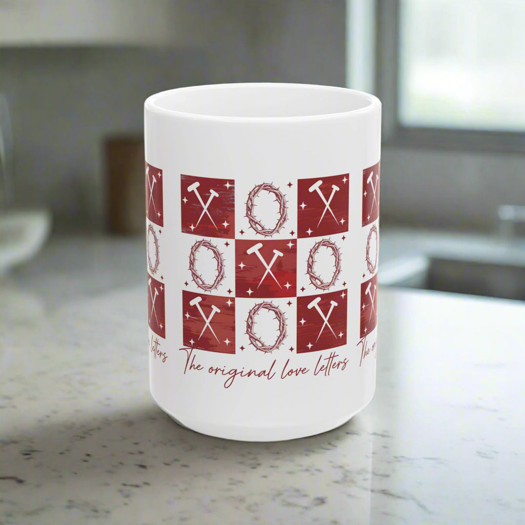 Original Love Letters Ceramic Mug, (11oz, 15oz) - Kim’s Signature Beauty & Accessories    (Store description)