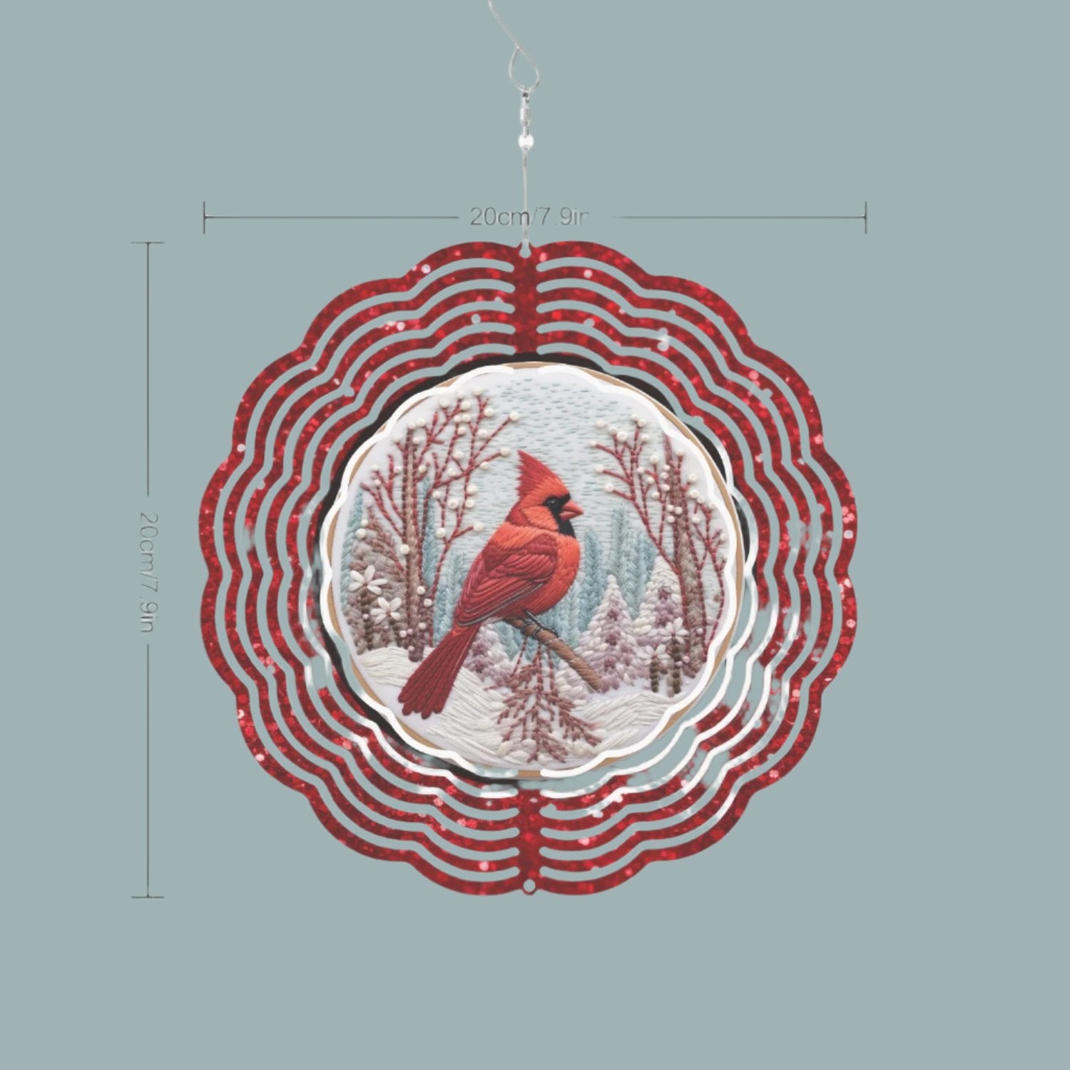 Cardinal Wind Spinner - Kim’s Signature Beauty & Accessories    (Store description)