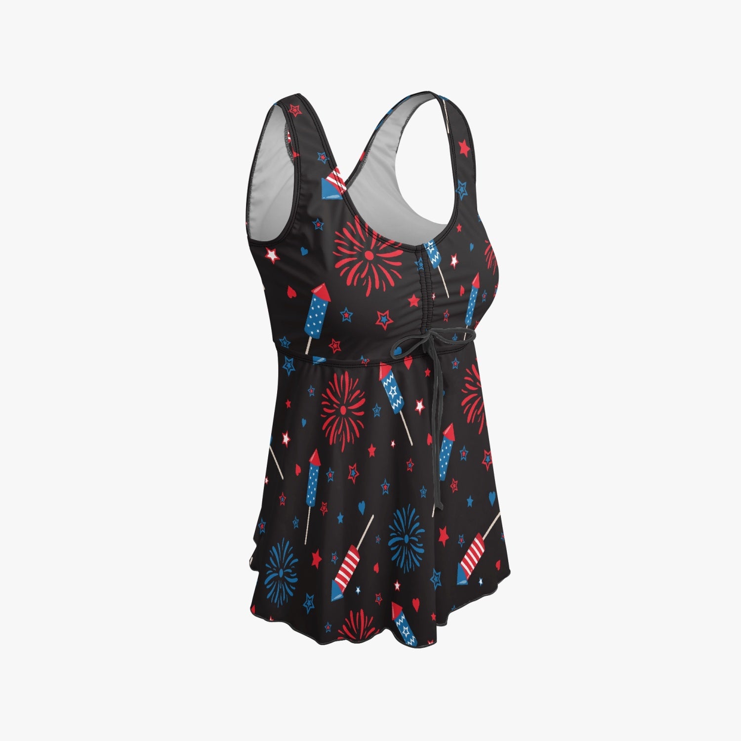 Firework Fiesta | Women's Two-Piece Swimsuit - Kim’s Signature Beauty & Accessories    (Store description)