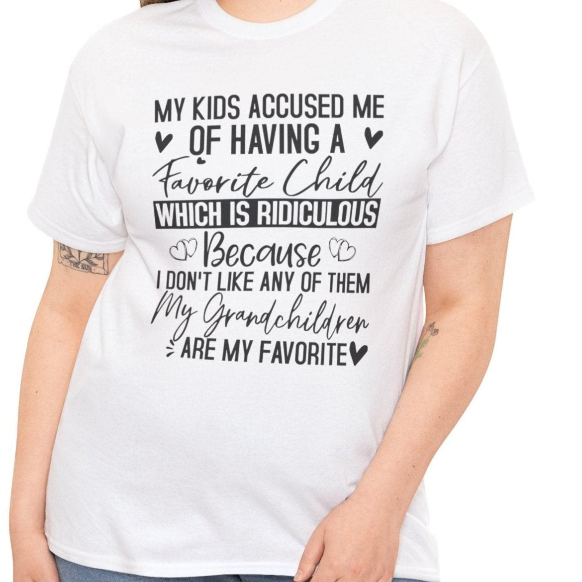 Grandchildren are My Favorite Tee - Kim’s Signature Beauty & Accessories    (Store description)