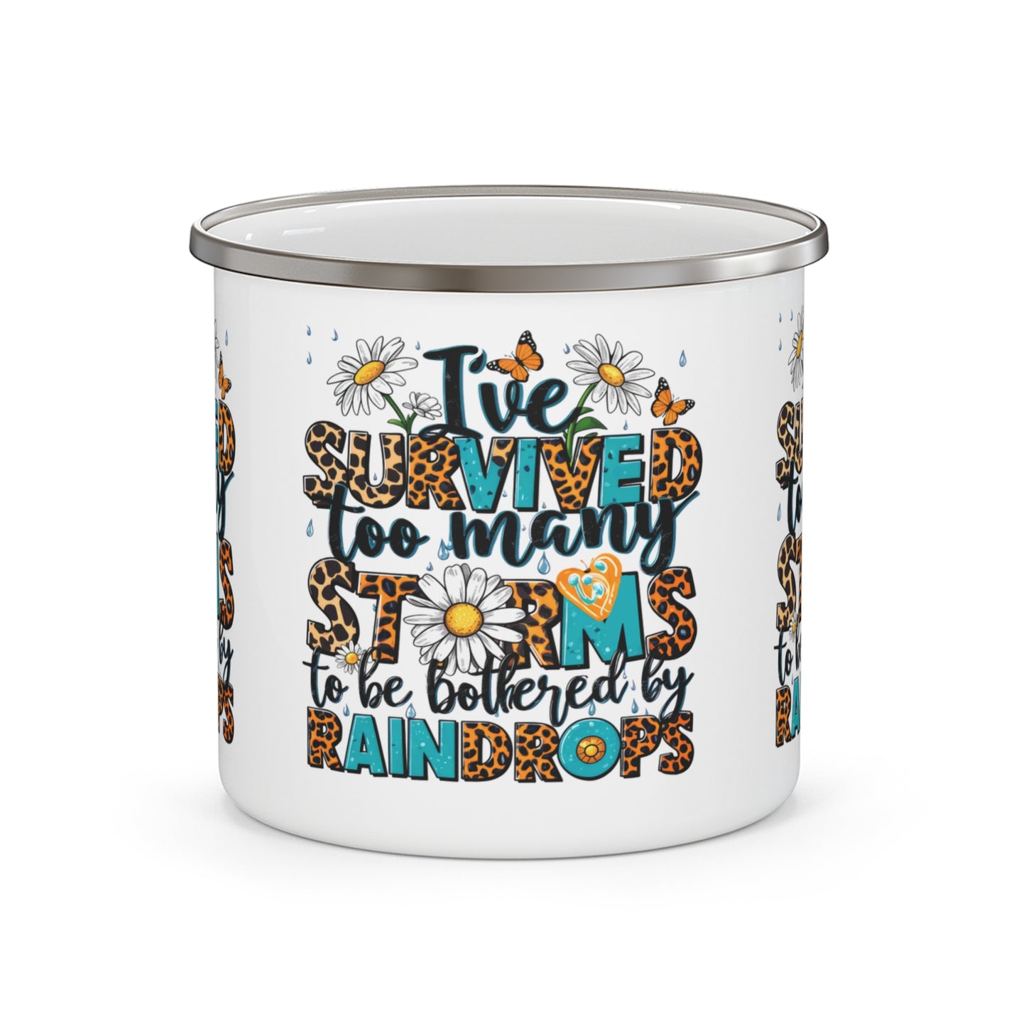 Survived too many Storms Camping Mug - Kim’s Signature Beauty & Accessories    (Store description)